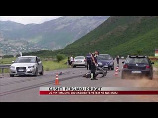 Gushti përgjaku rrugët, 22 viktima dhe 180 aksidente vetëm në një muaj - News, Lajme - Vizion Plus
