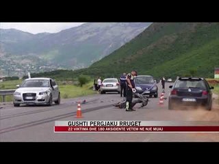 Download Video: Gushti përgjaku rrugët, 22 viktima dhe 180 aksidente vetëm në një muaj - News, Lajme - Vizion Plus