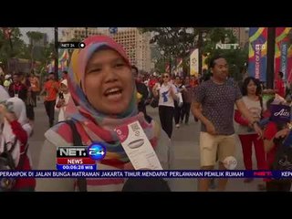 Inilah Momen Ketika Kontingen Korut & Korsel Datang Bersama-NET24
