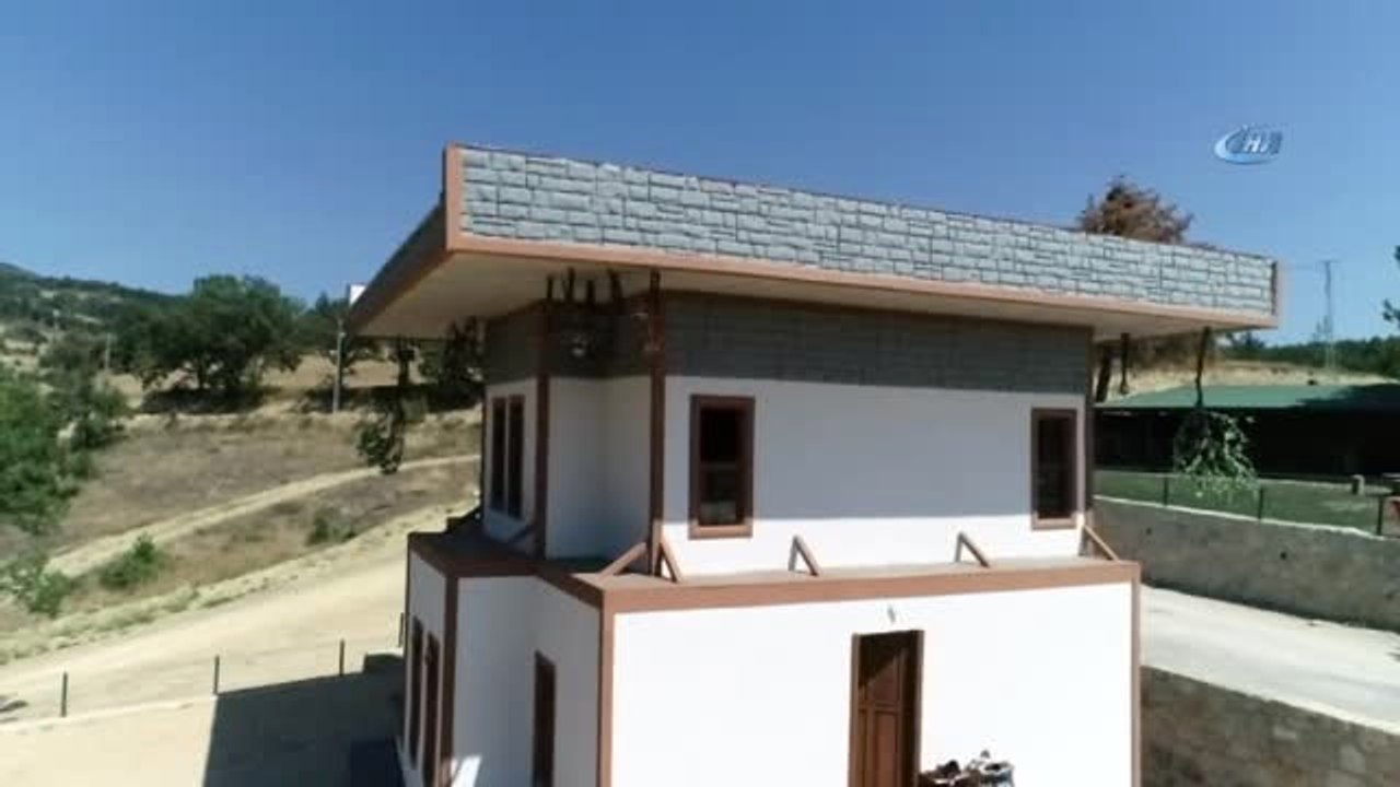 Safranbolu'nun Büyük İlgi Gören 'Tepetaklak' Konağı Havadan Görüntülendi