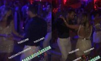 Με σέξι φόρεμα η Οικονομάκου χόρεψε με τον Τανιμανίδη στο pre-wedding party του