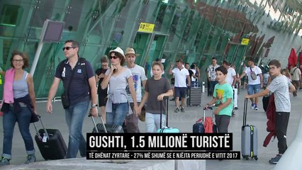 Gushti, 1.5 milionë turistë - Top Channel Albania - News - Lajme