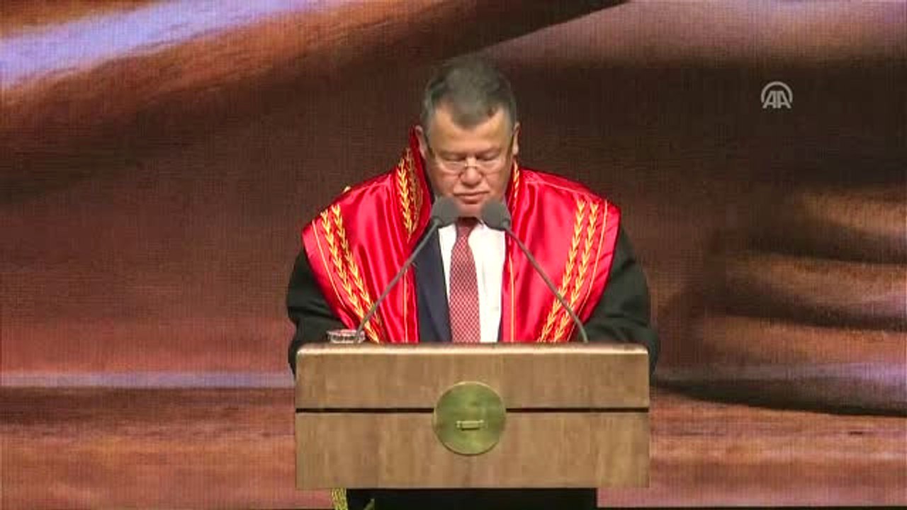 Yeni Adli Yıl Açılış Töreni - Yargıtay Başkanı Cirit (1)