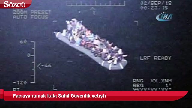 Botları su alıyordu, faciaya ramak kala Sahil Güvenlik yetişti