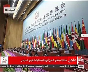 رئيس الصين يعرب عن أمله فى بناء علاقات جادة مع دول إفريقيا