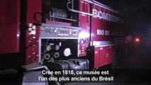 Brésil: un incendie ravage le Musée National de Rio de Janeiro