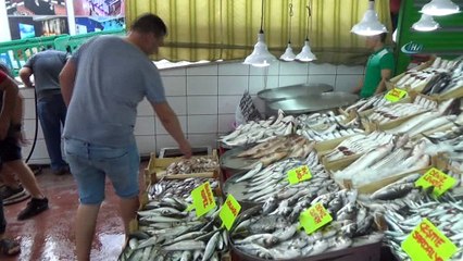 Denizli’de balıklar tezgahlardaki yerini aldı