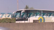 AKSIDENT MASIV NE AKSIN TIRANE DURRES, AUTOBUSI PERPLASET ME DISA MAKINA, - News, Lajme - Kanali 7