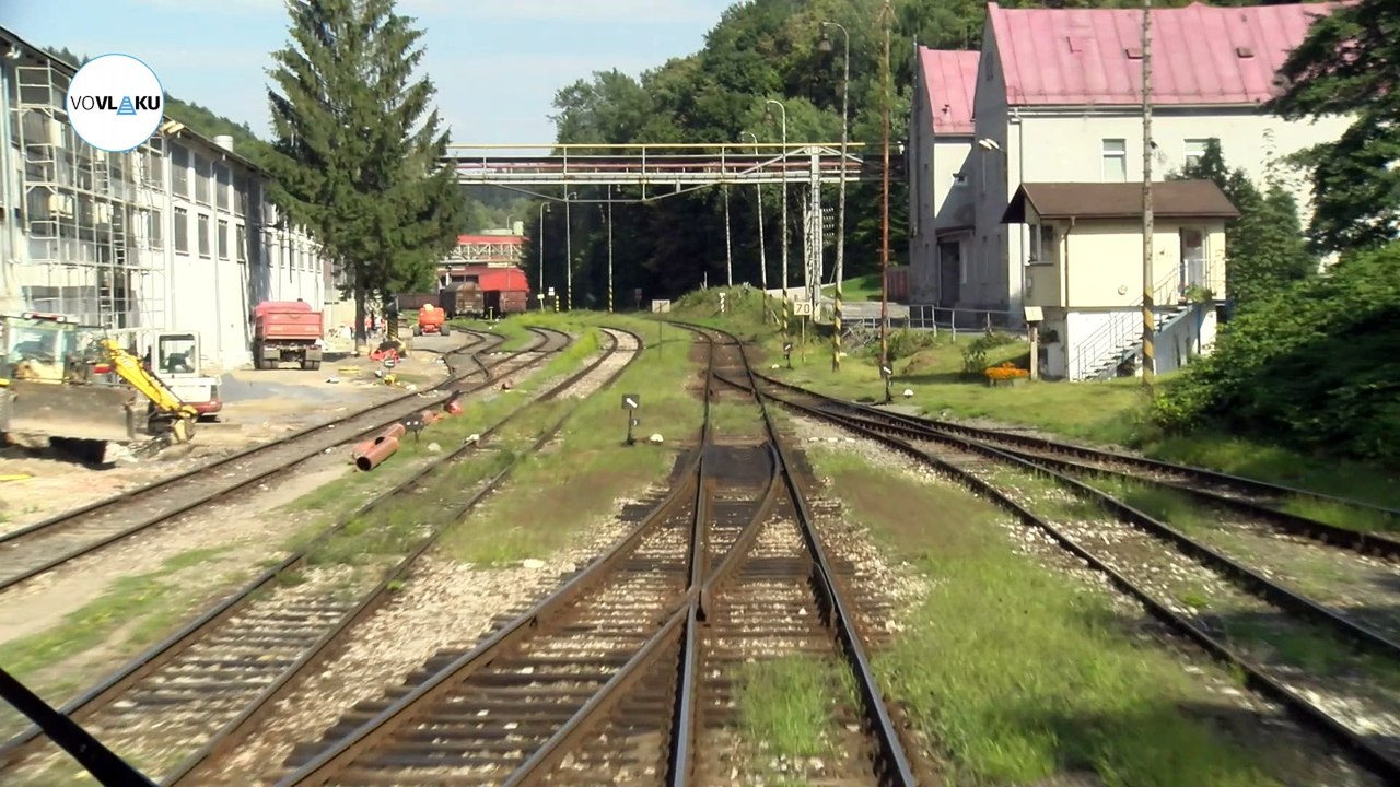 UNIKÁTNY VLAKOVÝ VIDEOPROJEKT: Z Banskej Bystrice do Červenej Skaly