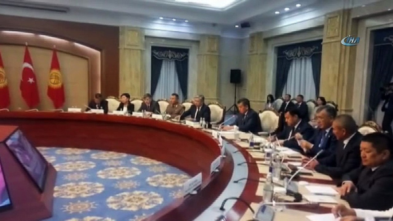 - Cumhurbaşkanı Erdoğan Kırgızistan’da Yüksek Düzeyli Stratejik İşbirliği Konseyi toplantısını gerçekleştirdi.