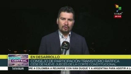 Ecuador: ratifican cese de 9 jueces de la Corte Constitucional