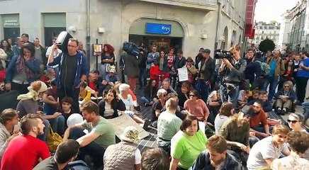 Besançon : plus de 200 personnes s’assoient sur le nouvel arrêté ’’anti-mendicité’’