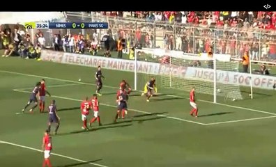 Nimes 0-1 Paris SG - Neymar Goal HD 01/09/2018