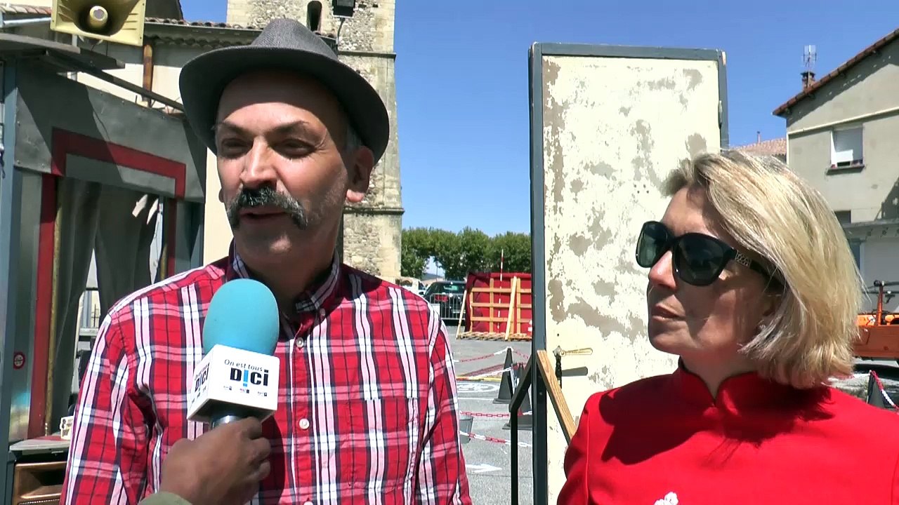 Alpes de Haute-Provence : les arts de rue ont animé les rues du village des Mées