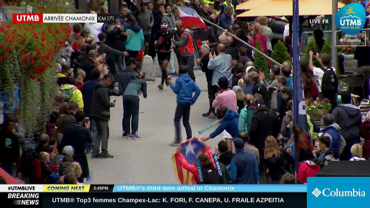 UTMB® 2018 Replay Finisher 3 (FR) - Jordi GAMITO