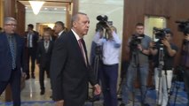 Cumhurbaşkanı Erdoğan Kırgızistan'da - Yüksek Düzeyli Stratejik İşbirliği Konseyi (1)