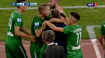2-1 Dimitrios Emmanouilidis AMAZING Goal - Panathinaikos 2-1 PAS Lamia - Full Replay  01.09.2018 [HD]