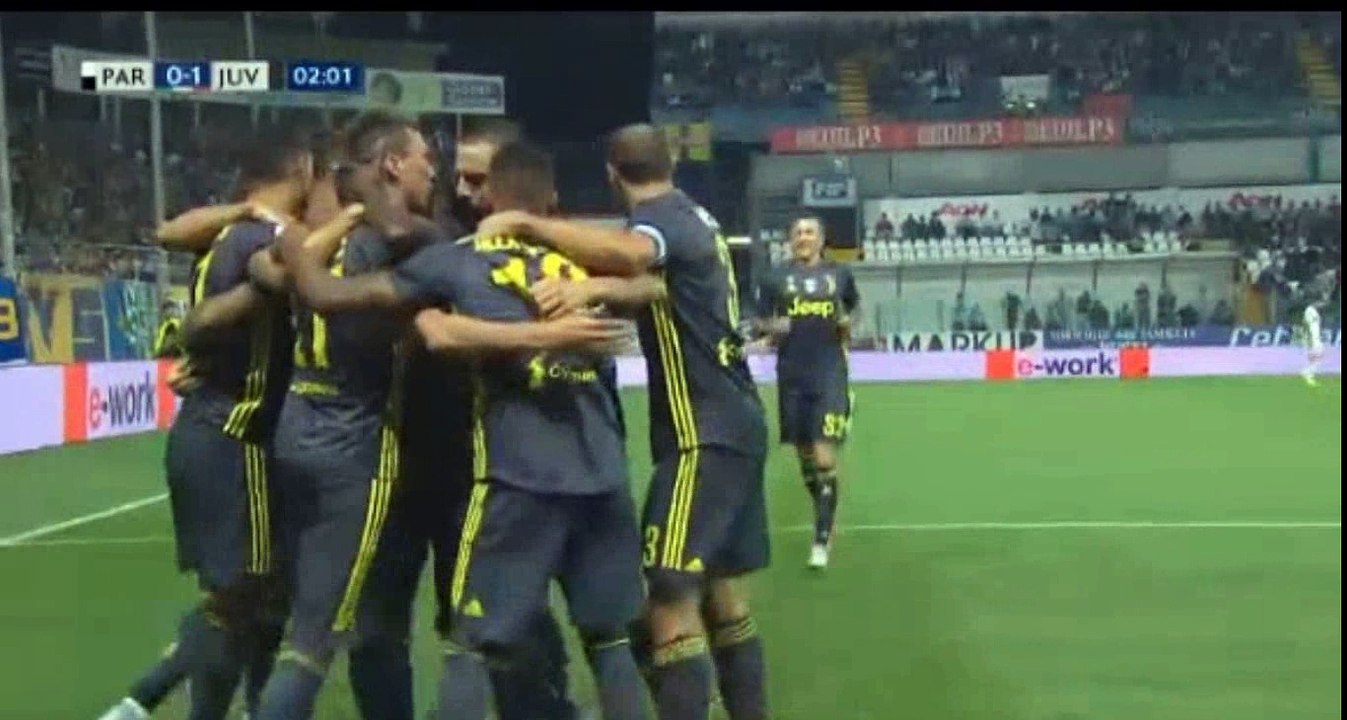 Mandzukic Goal - Parma vs Juventus 0-1  01.09.2018 (HD)