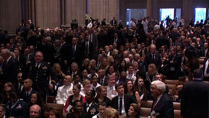 Signale der Überparteilichkeit bei Trauerfeier für John McCain