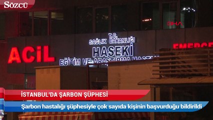 Şimdi de İstanbul’da şarbon şüphesi!