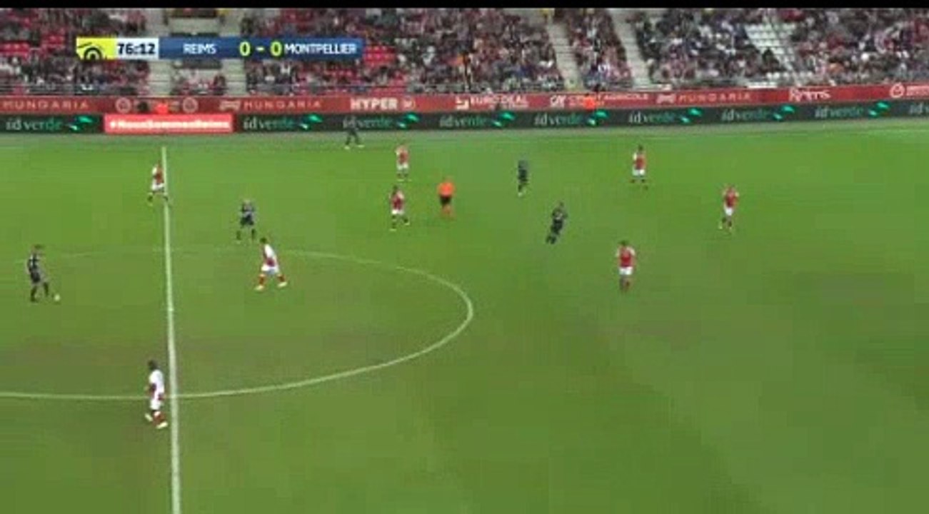 Reims 0-1 Montpellier - Ambroise Oyongo Goal HD 01/09/2018