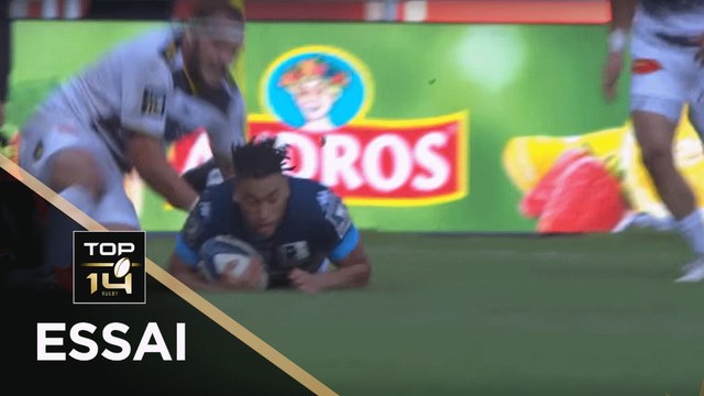 TOP 14 -TOP 14 - Essai Yvan REILHAC (MHR) - Montpellier - La Rochelle - J2 - Saison 2018/2019