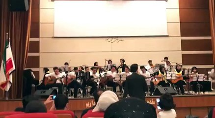 Arad pop orchestra playing "Tango to Evora"