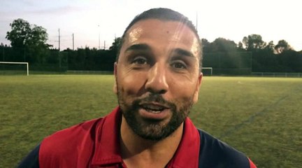 Coupe de France – Ahmed AIT OUARAB réagit après la qualification de l'O SAINT-QUENTIN contre l'As CHANDIEU-HEYRIEUX