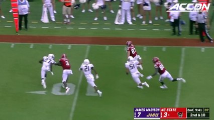 James Madison vs. NC State Football Highlights (2018)