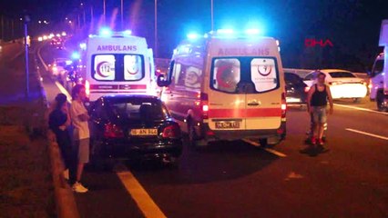 Bolu'da Zincirleme Kaza: 8 Yaralı