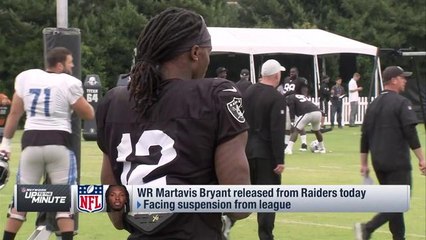 Rapoport: Martavis Bryant released from Raiders, faces suspension from NFL
