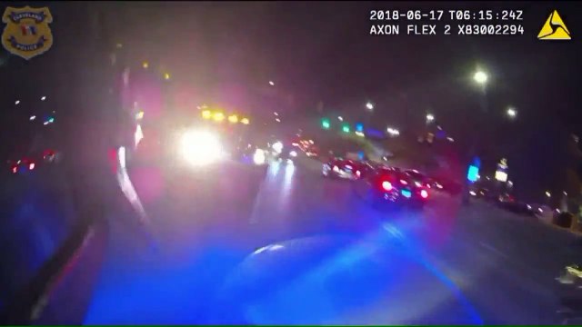 Body Cam Shows Frantic Moments After Cleveland Police Officer Hit by Car While Directing Traffic