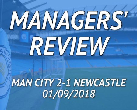 Manchester City 2-1 Newcastle - Managers' review