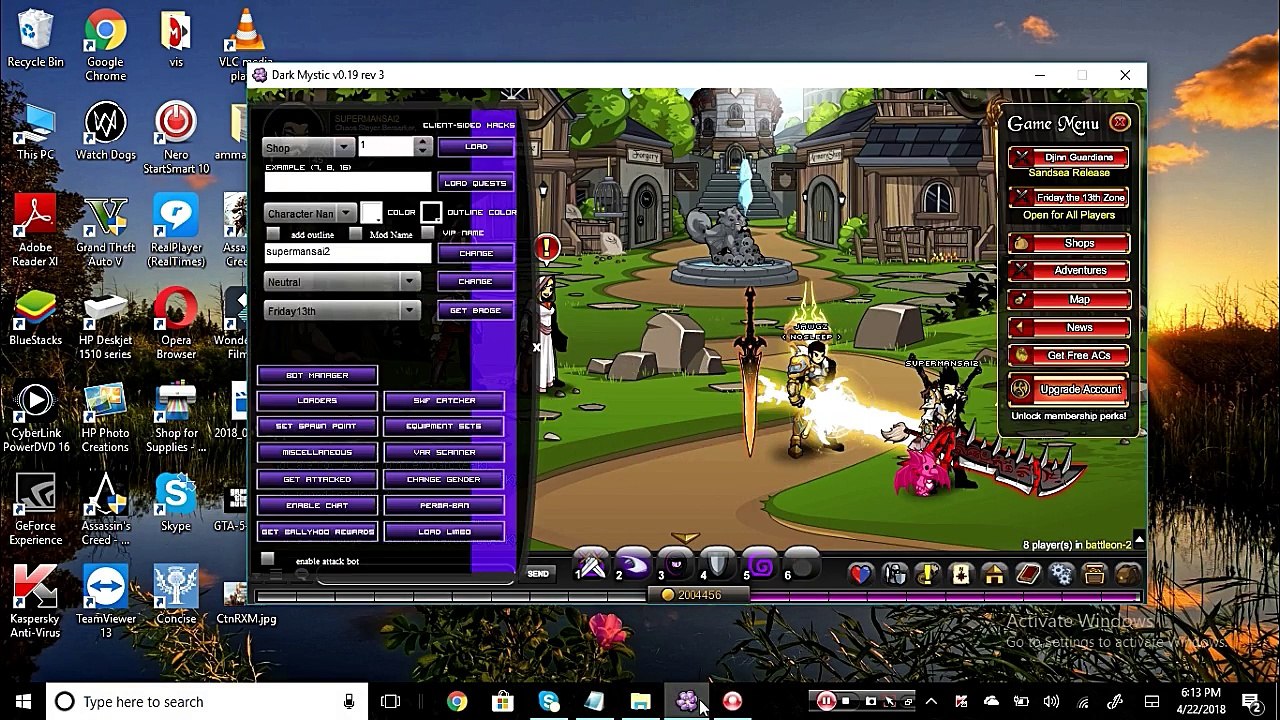 =AQW= How to use Dark Mystic WiTh Download Link