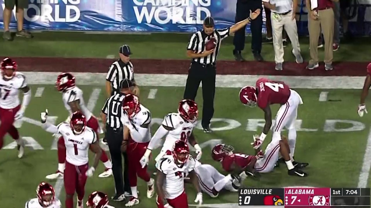 Alabama vs. Louisville Football Highlights (2018)
