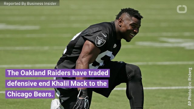 Raiders Trade Star DE Khalil Mack To The Bears