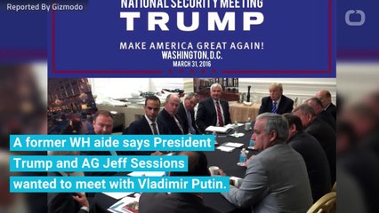 Papadopoulos Says Trump, Sessions Supported Idea of Campaign Meeting with Putin