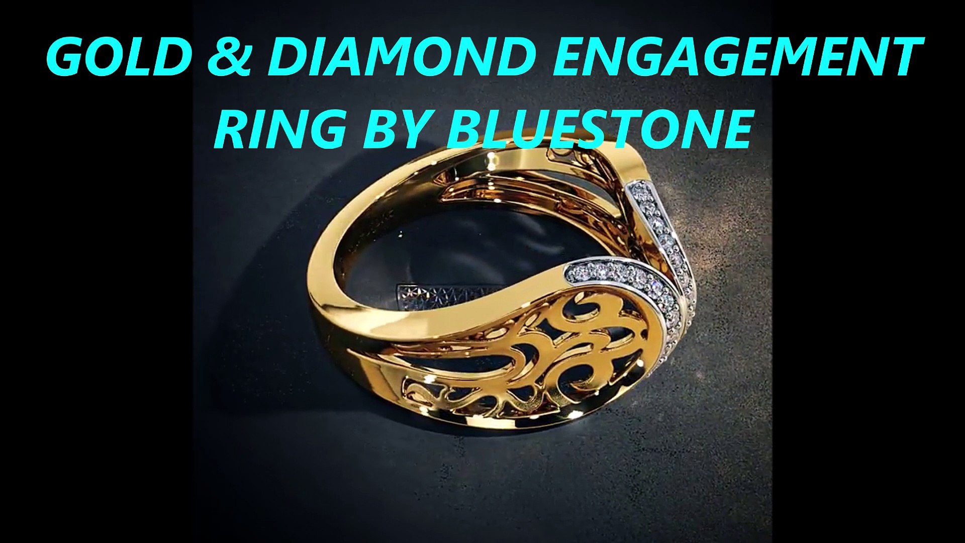 GOLD & DIAMOND ENGAGEMENT RING BY BLUESTONE , FINGER RING DESIGNS FOR  WOMEN, FASHION JEWELLERY NEAR ME - video Dailymotion
