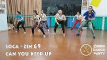 Can You Keep Up! | RED EYE CREW | Zin Volume 69 | SOCA | Zumba with Jasmine