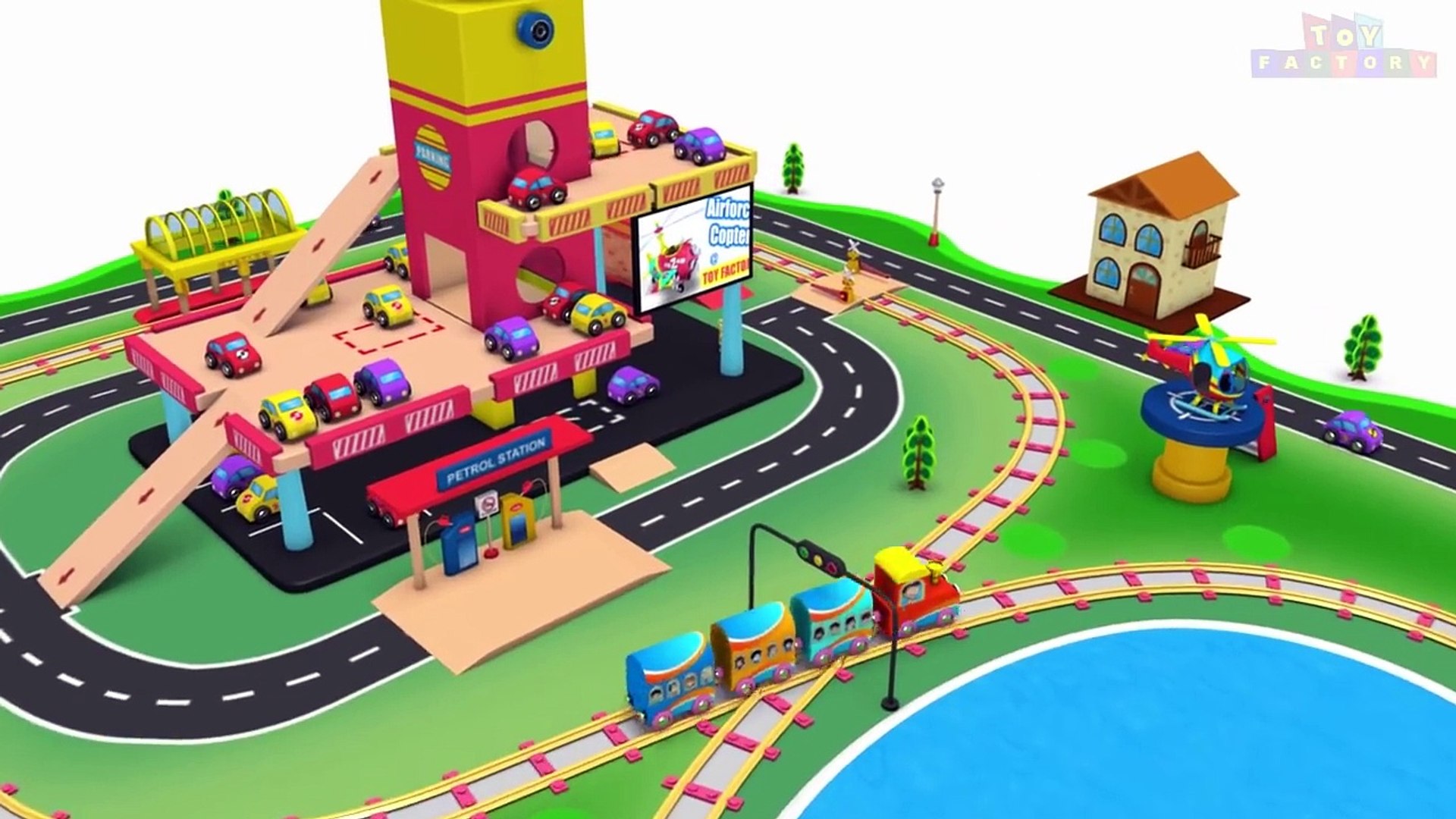 Toy factory deals train videos