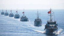 Türk Savaş Gemileri Akdeniz'de Teyakkuza Geçti