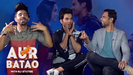 Rajkummar Rao | Aparshakti Khurana | Aur Batao With Stree Star Cast