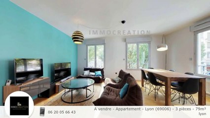 A vendre - Appartement - Lyon (69006) - 3 pièces - 79m²
