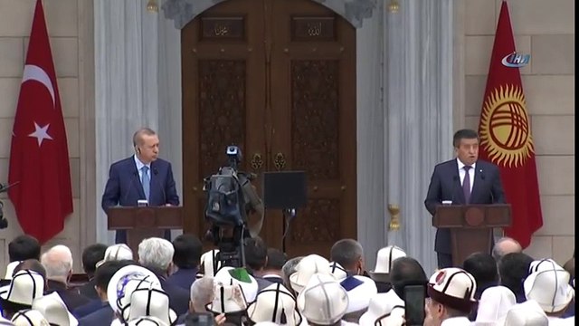 Cumhurbaşkanı Erdoğan, Kırgızistan'daki İmam Serahsi Camii’nin Açılışını Yaptı