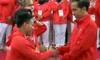 Presiden Serahkan Bonus Bagi Peraih Medali Emas Asian Games