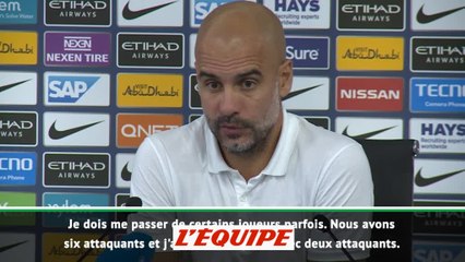 Guardiola revient sur la mise à l'écart de Sané - Foot - ANG - City