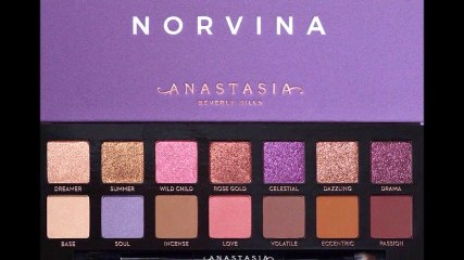 Anastasia Beverly Hills - Preview  Norvina Palette  + Swatches
