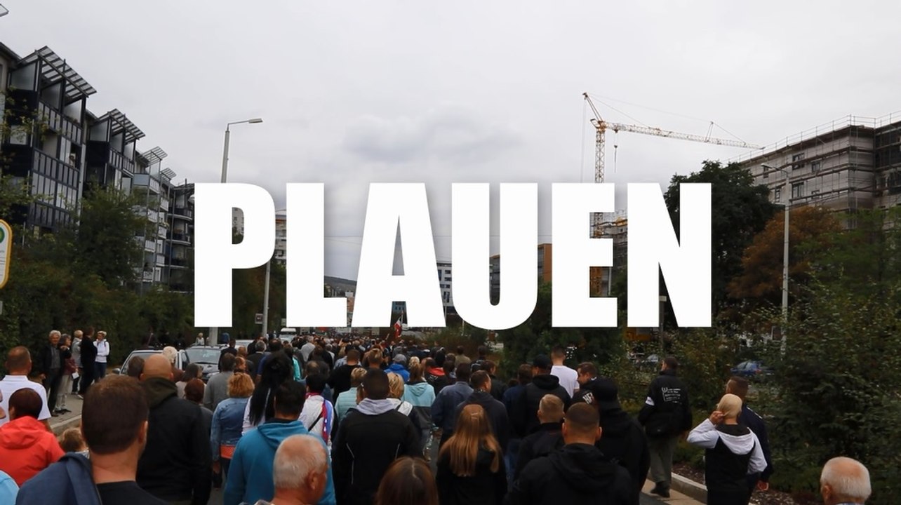 Erstes Video über die Demonstration in Plauen mit über Tausend Teilnehmern
