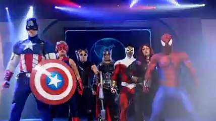 Opplev Marvel Univers Live med Spiderman, Iron Man, Captain America, Thor, Hulk og WolverineMarvel Univers superhelter samles når verdens mest teknisk avansert