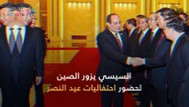 6 لقاءات قمة بين السيسي وشي جين بينج